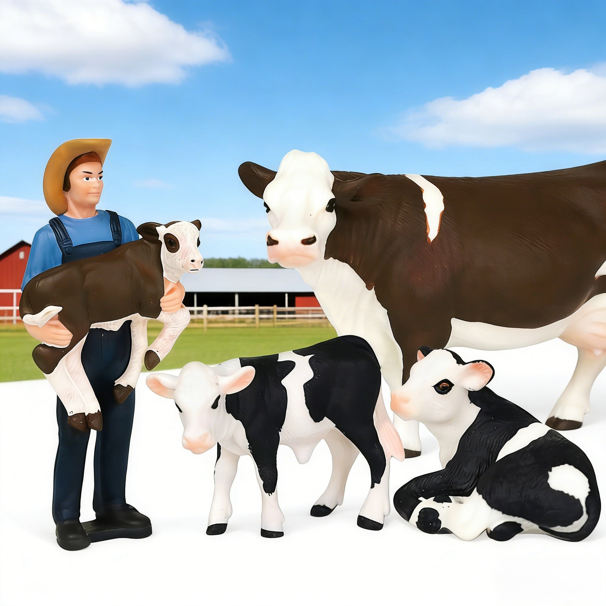 Set di 4 modellini di fattoria - Farming Agriculture Stocks recensione e prezzo
