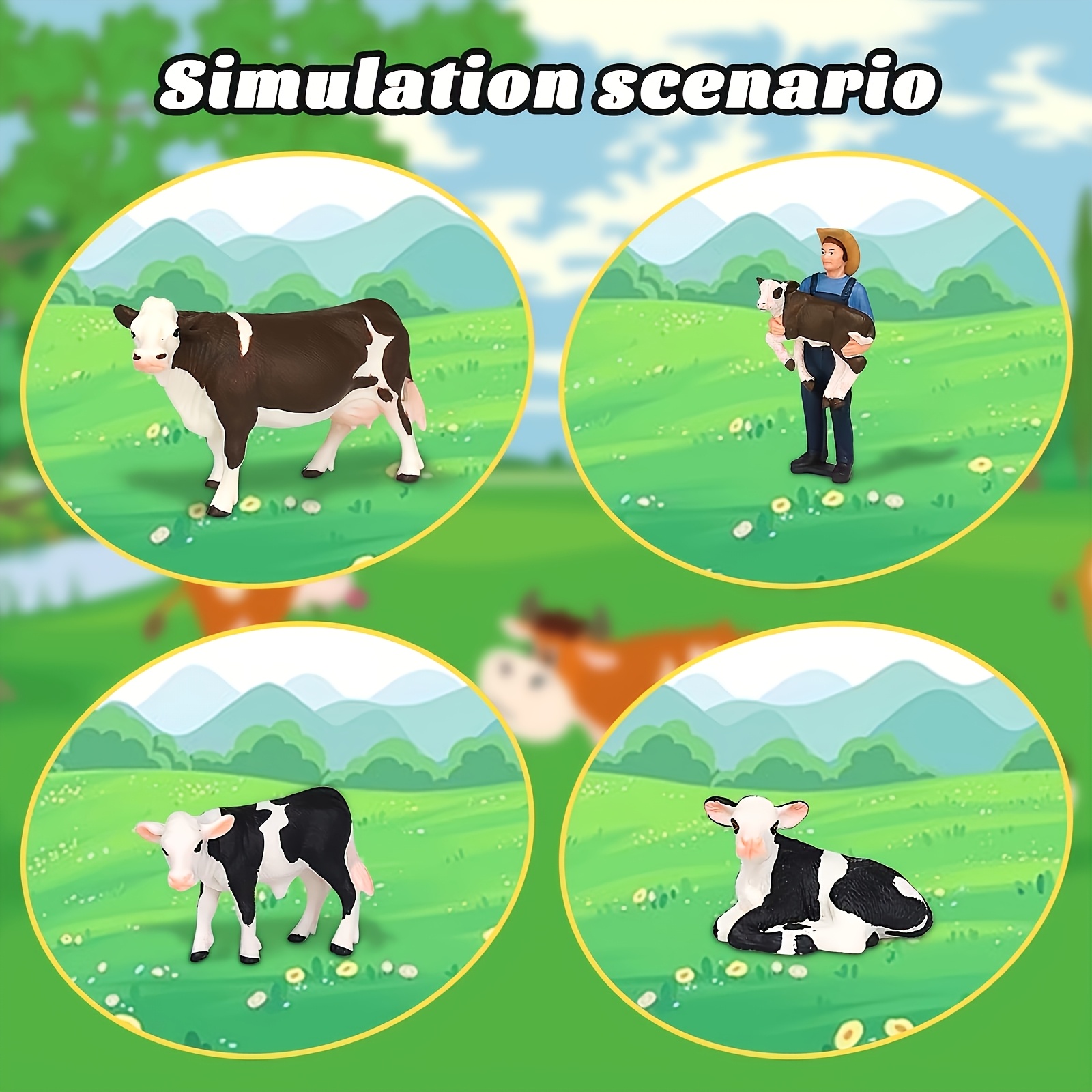 Set di 4 modellini di fattoria - Farming Agriculture Stocks recensione e prezzo